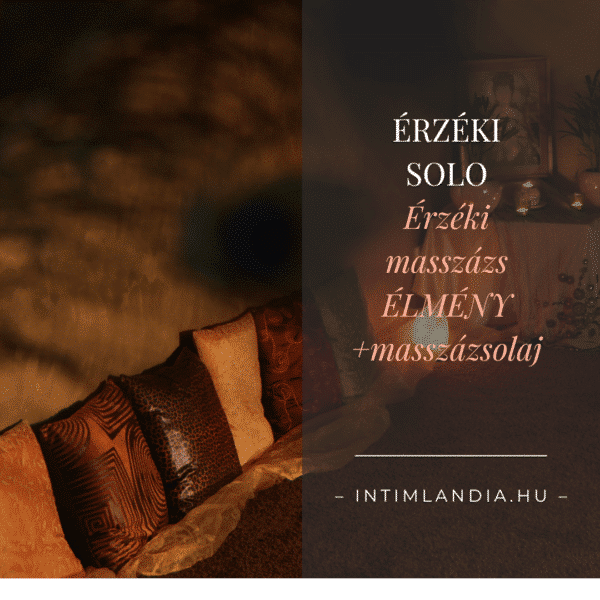 Érzéki masszázs + prémium masszázs olaj
