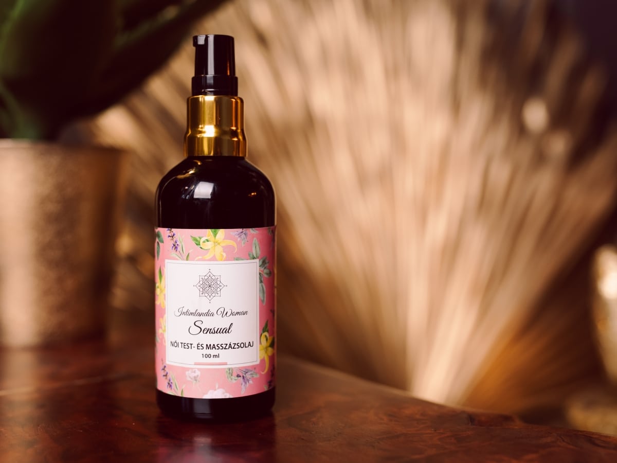 Sensual - test és masszázsolaj, 100 ml.