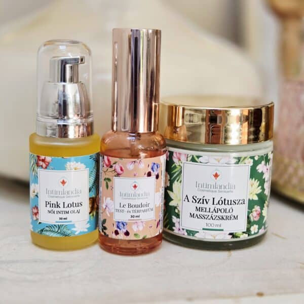 Érzéki TRIO – Pink Lotus & Szív Lótusza & Le Boudoir
